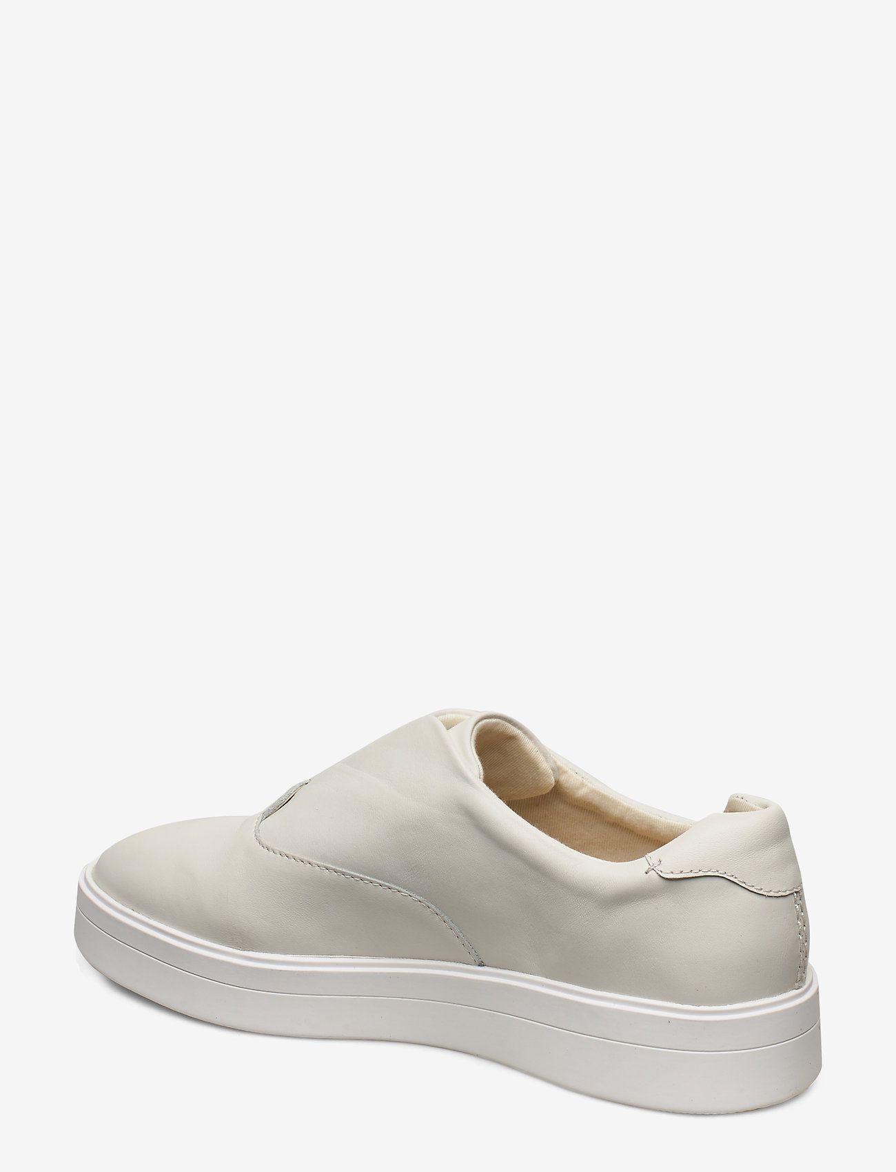 Clarks - Hero Step. - white leather - 1