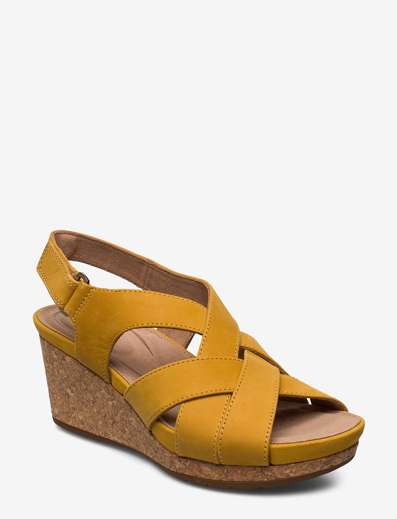 Clarks - Un Capri Step - yellow nubuck - 0