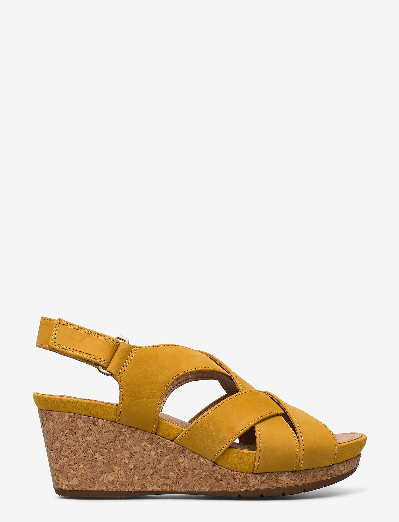 Clarks - Un Capri Step - yellow nubuck - 1