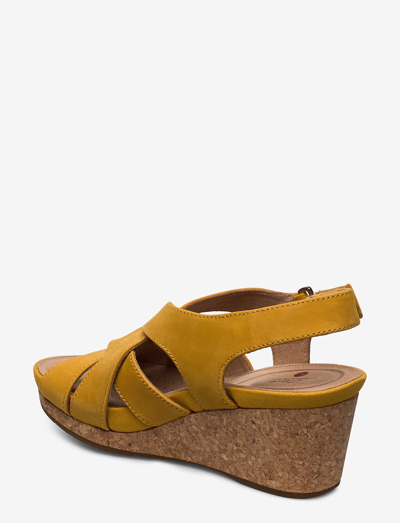Clarks - Un Capri Step - yellow nubuck - 2