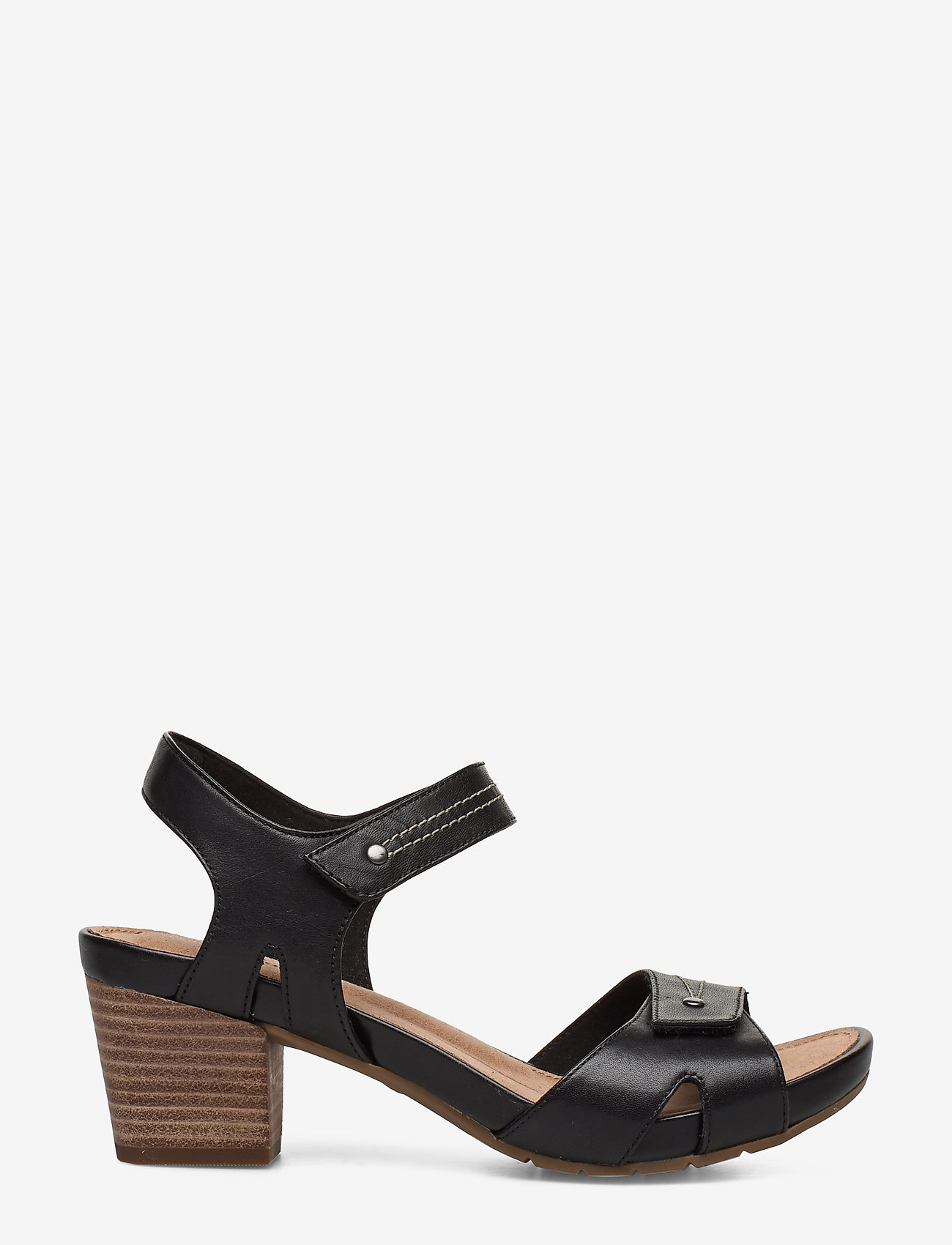 Clarks - Un Palma Vibe - black leather - 1