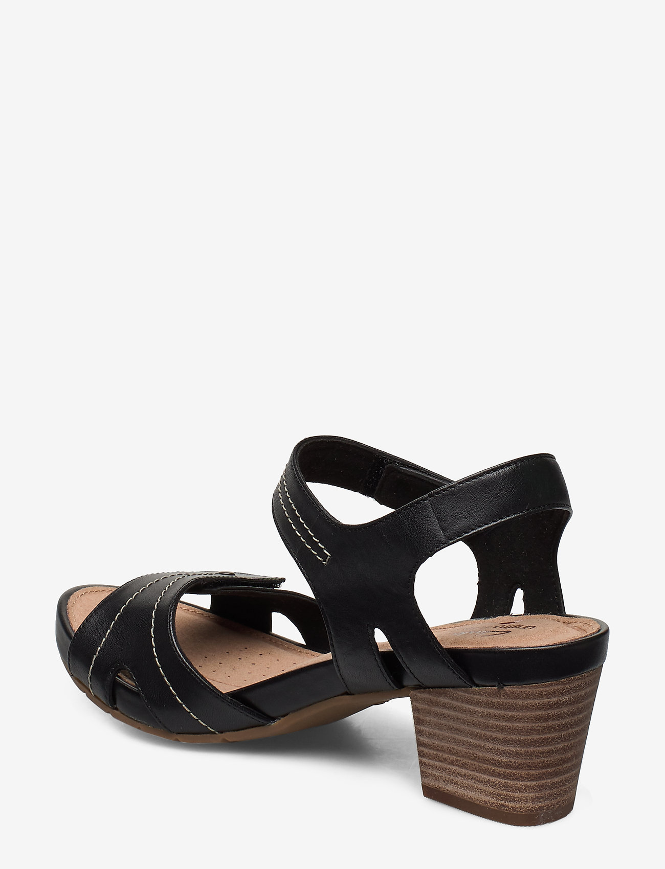 Clarks - Un Palma Vibe - black leather - 2