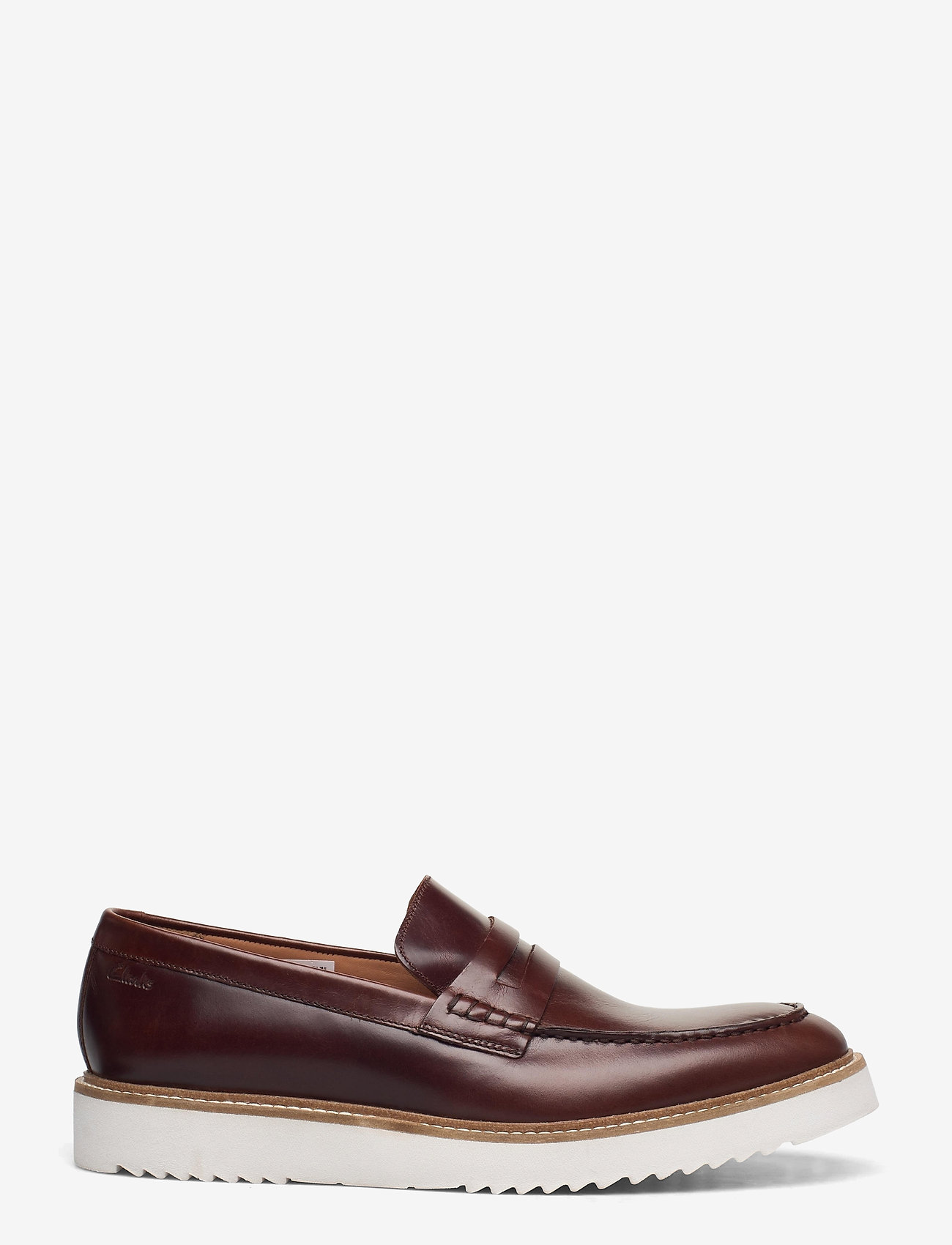 Clarks - Ernest Free - dark tan lea - 1