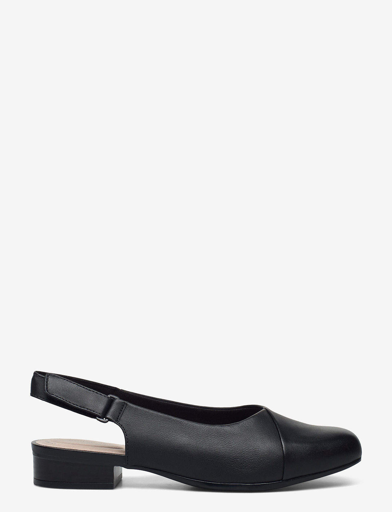 Clarks - Juliet Pull - black leather - 1