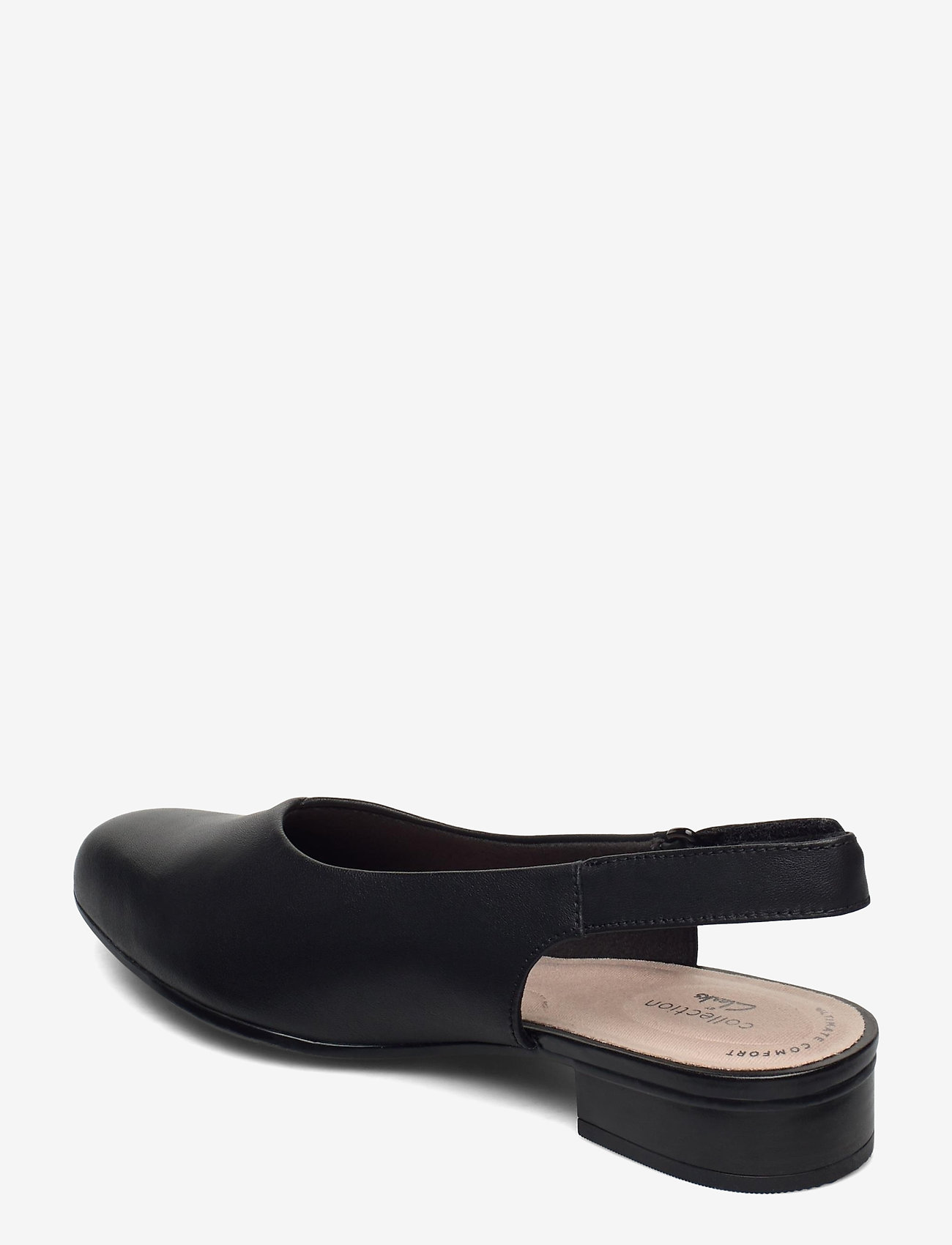Clarks - Juliet Pull - black leather - 2