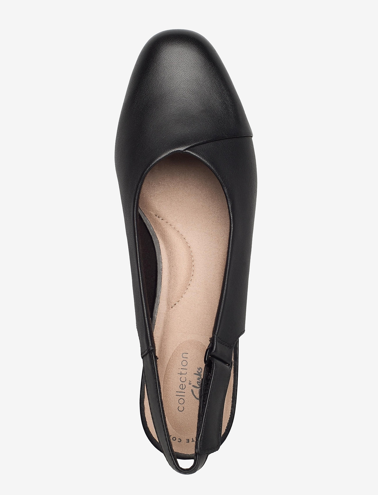 Clarks - Juliet Pull - black leather - 3