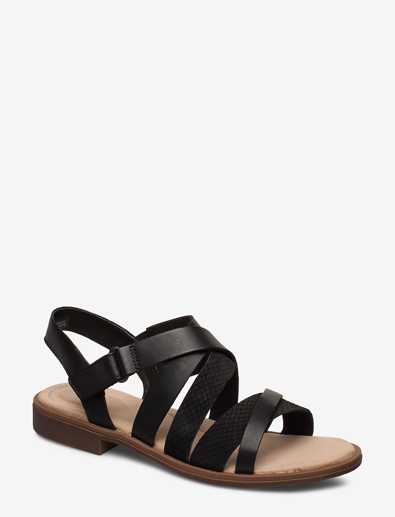 Clarks - Declan Mix - black combi lea - 0