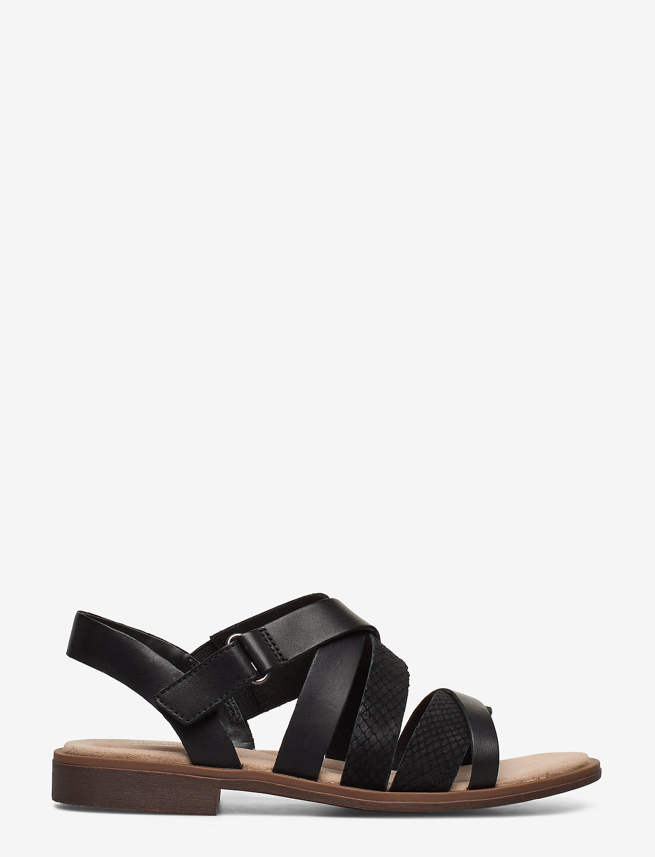 Clarks - Declan Mix - black combi lea - 1
