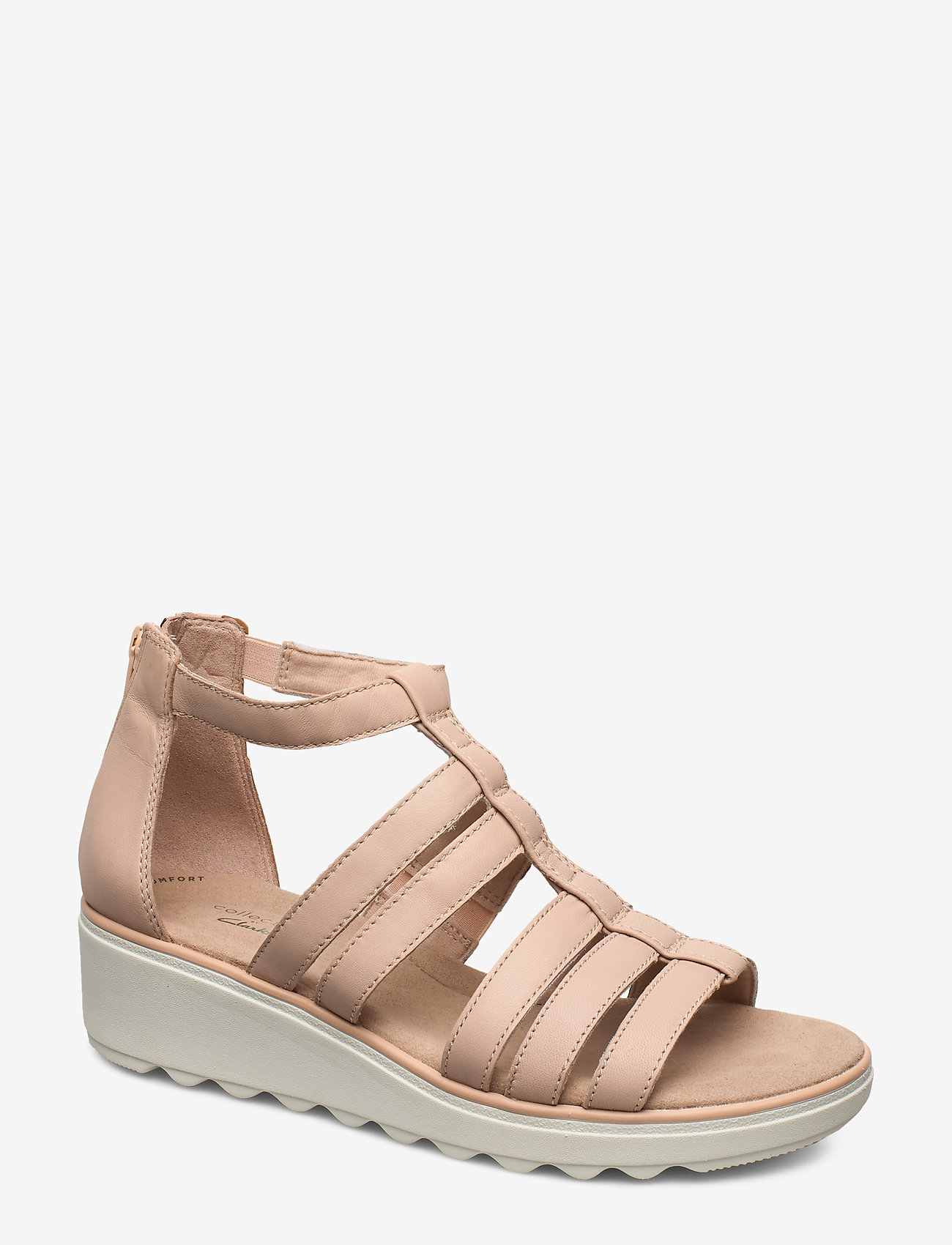 Clarks - Jillian Nina - blush leather - 0