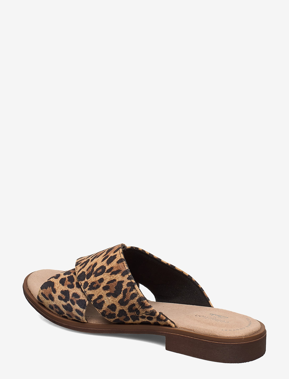 Clarks leopard 2025 print sandals
