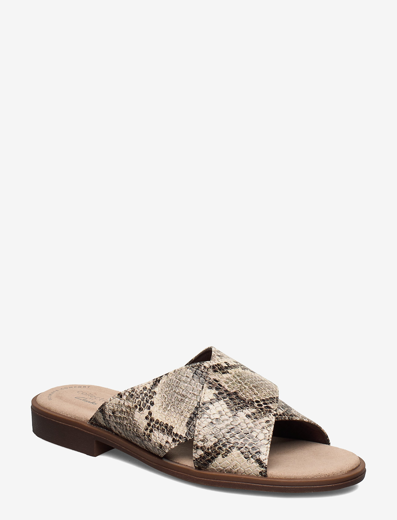 Clarks - Declan Ivy - taupe snake - 0