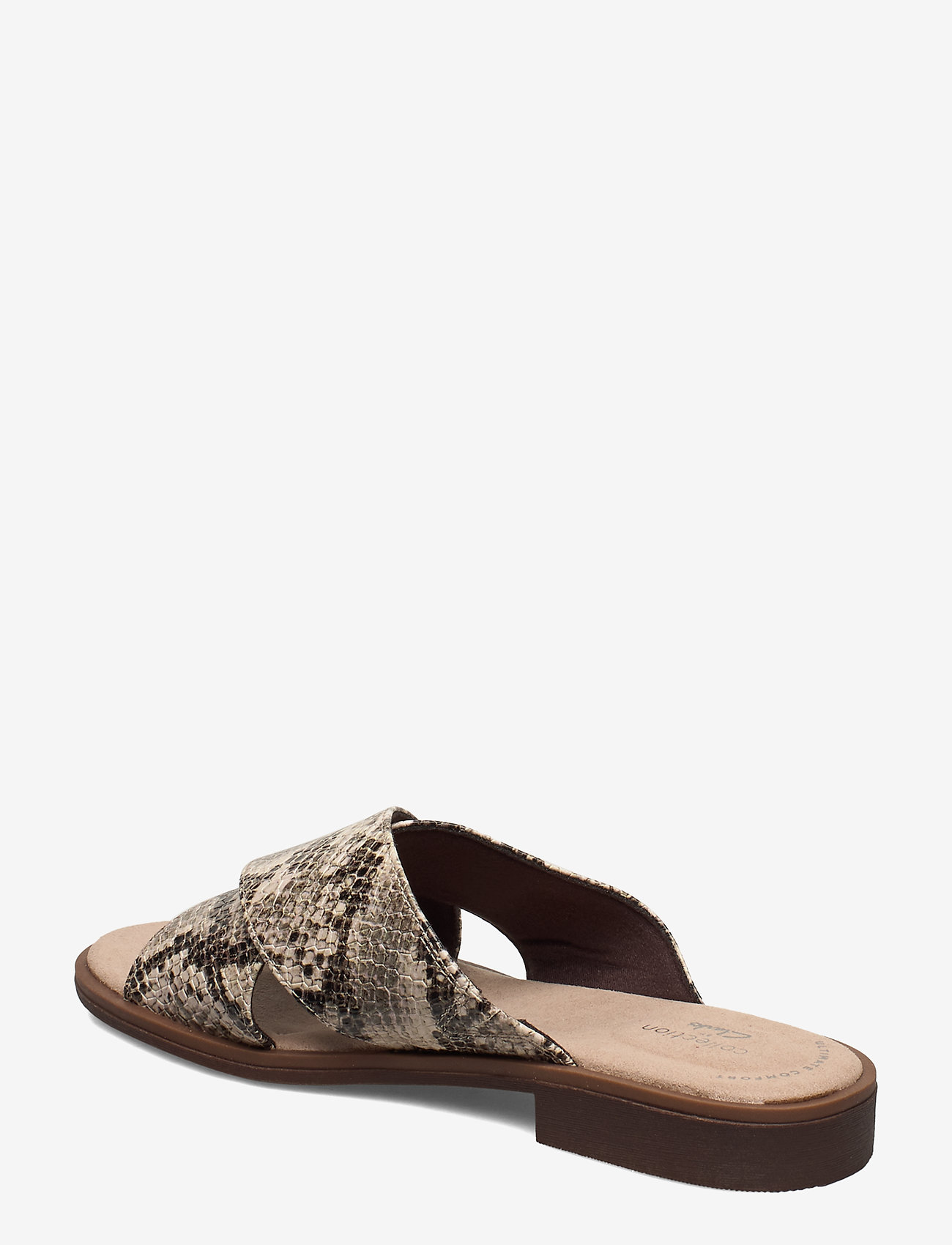 Clarks - Declan Ivy - taupe snake - 2