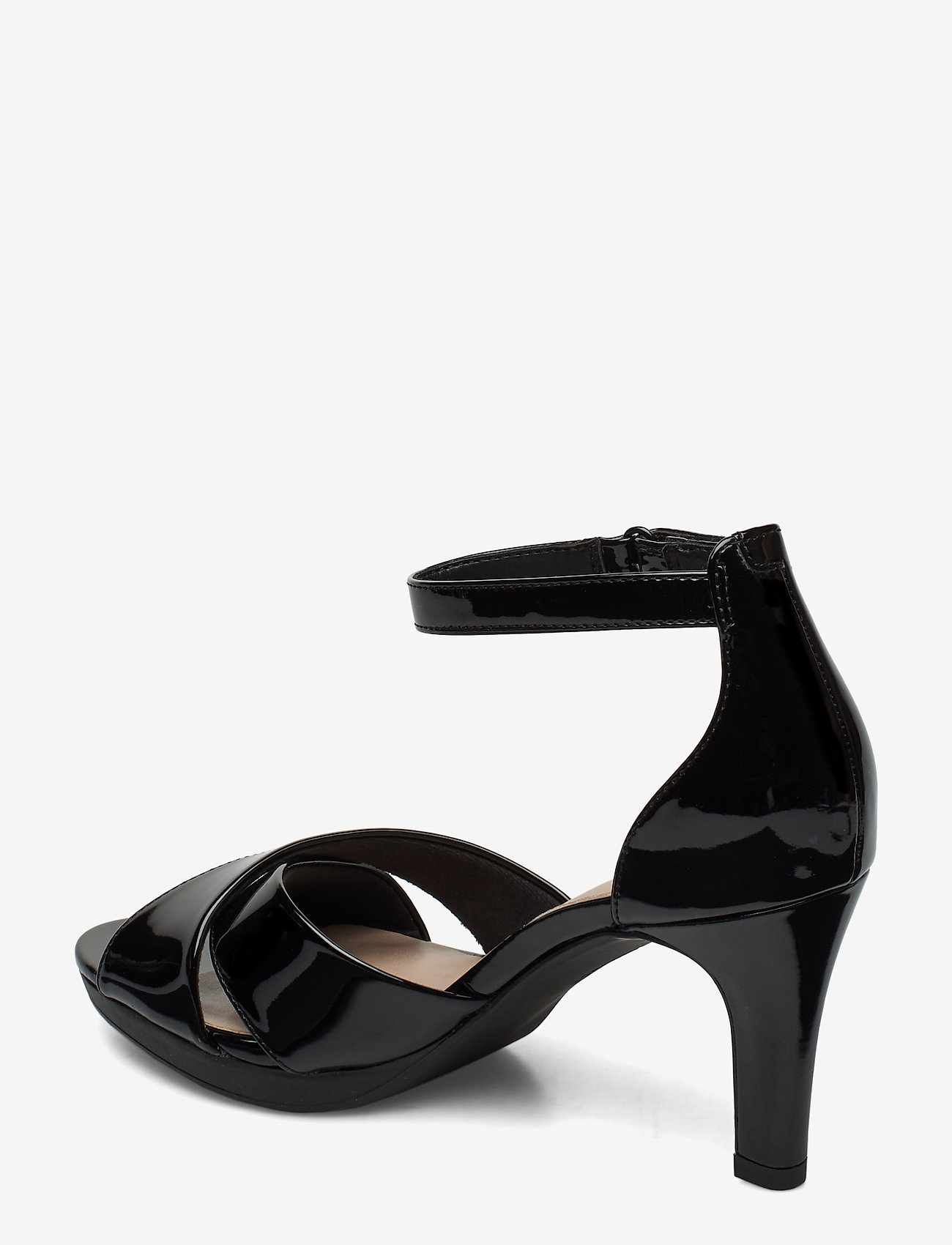 Clarks - Adriel Cove - black pat - 1