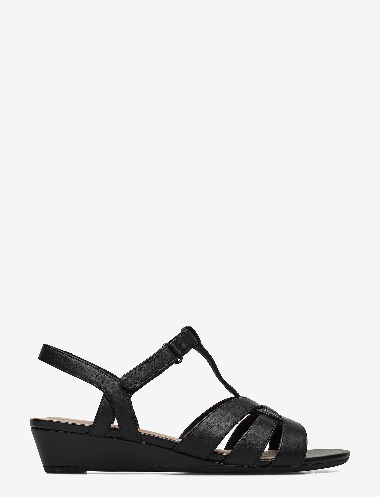 Clarks - Abigail Daisy - black leather - 1