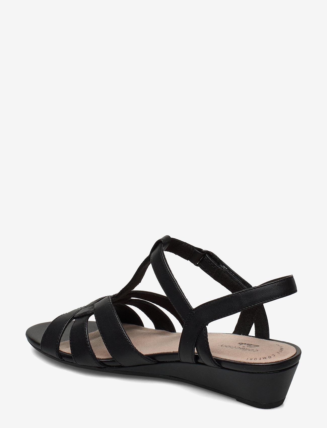 Clarks - Abigail Daisy - black leather - 2