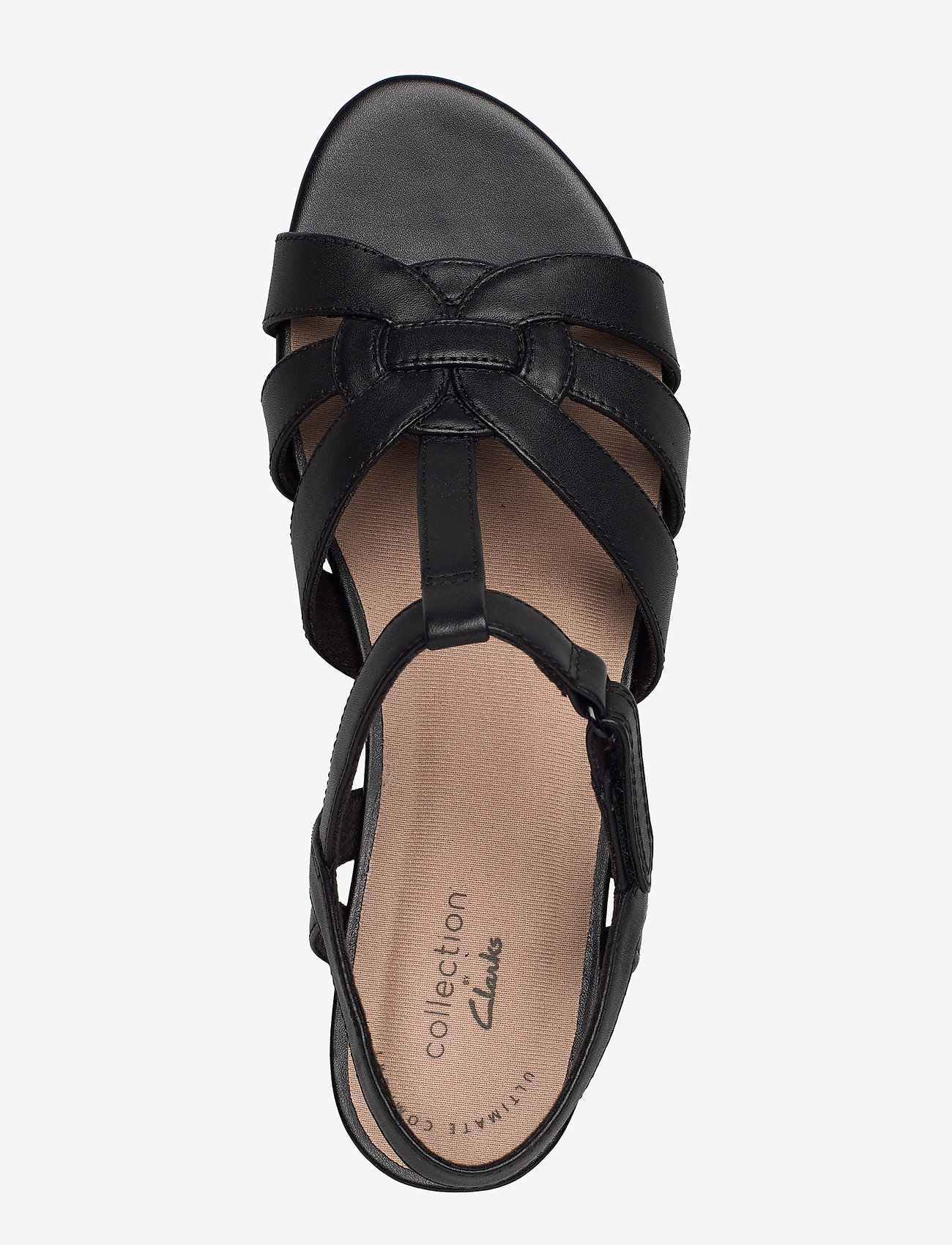 Clarks - Abigail Daisy - black leather - 3