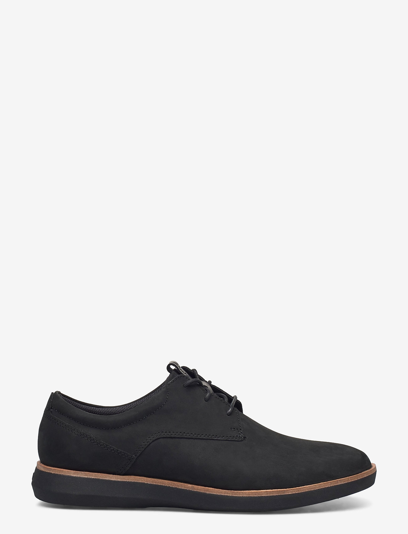 Clarks - Banwell Lace - black nubuck - 1