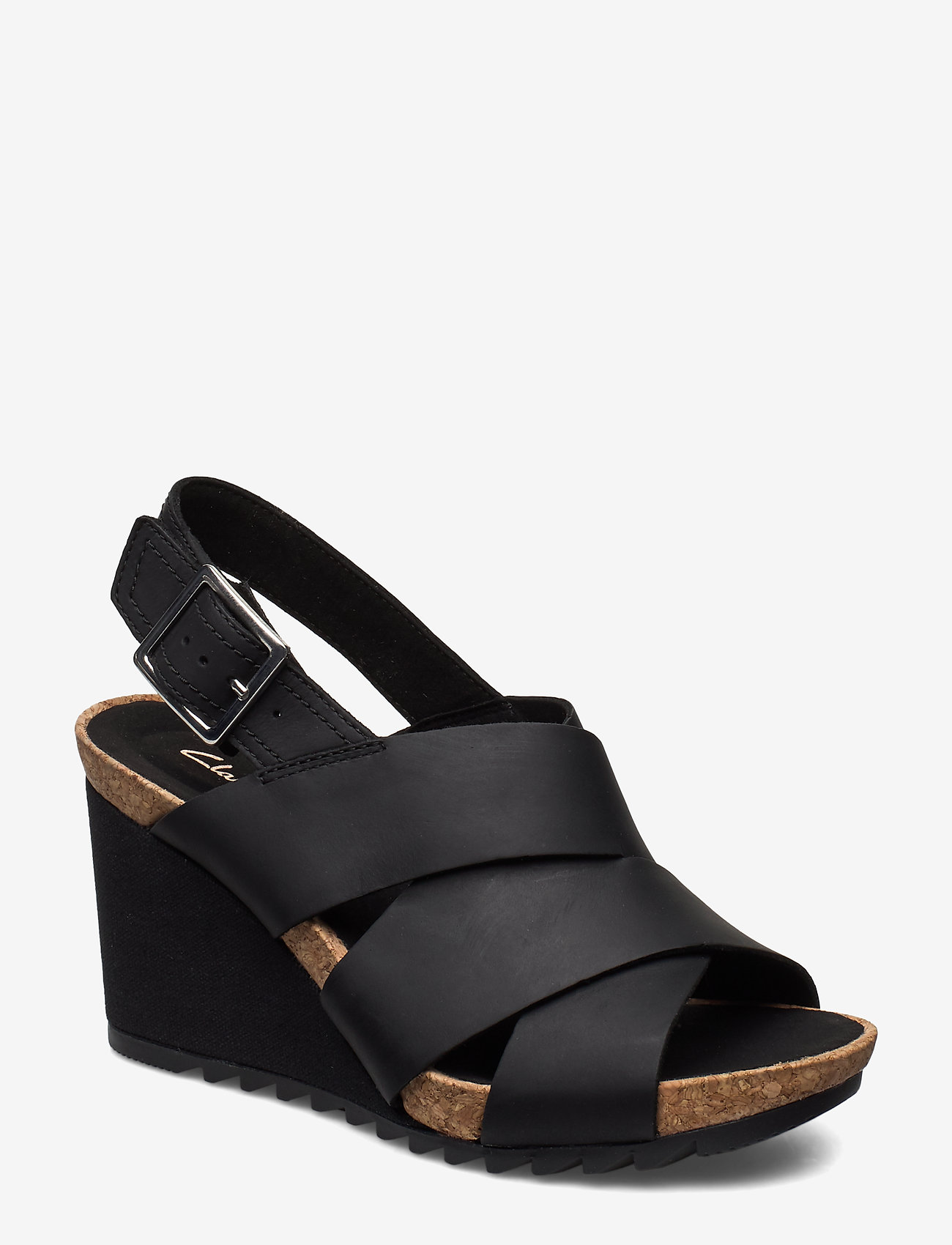 Clarks - Flex Sand - black leather - 0
