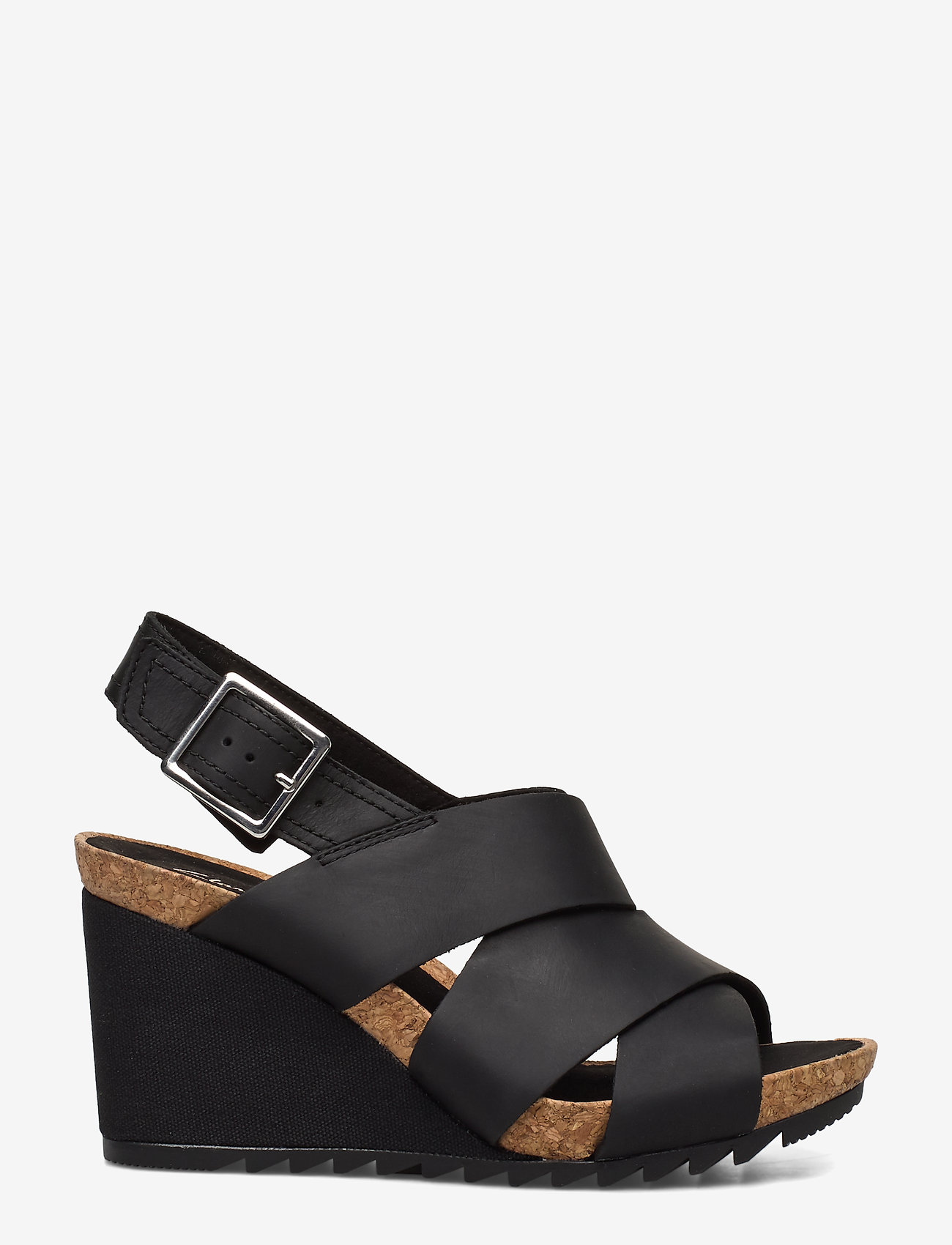 Clarks - Flex Sand - black leather - 1