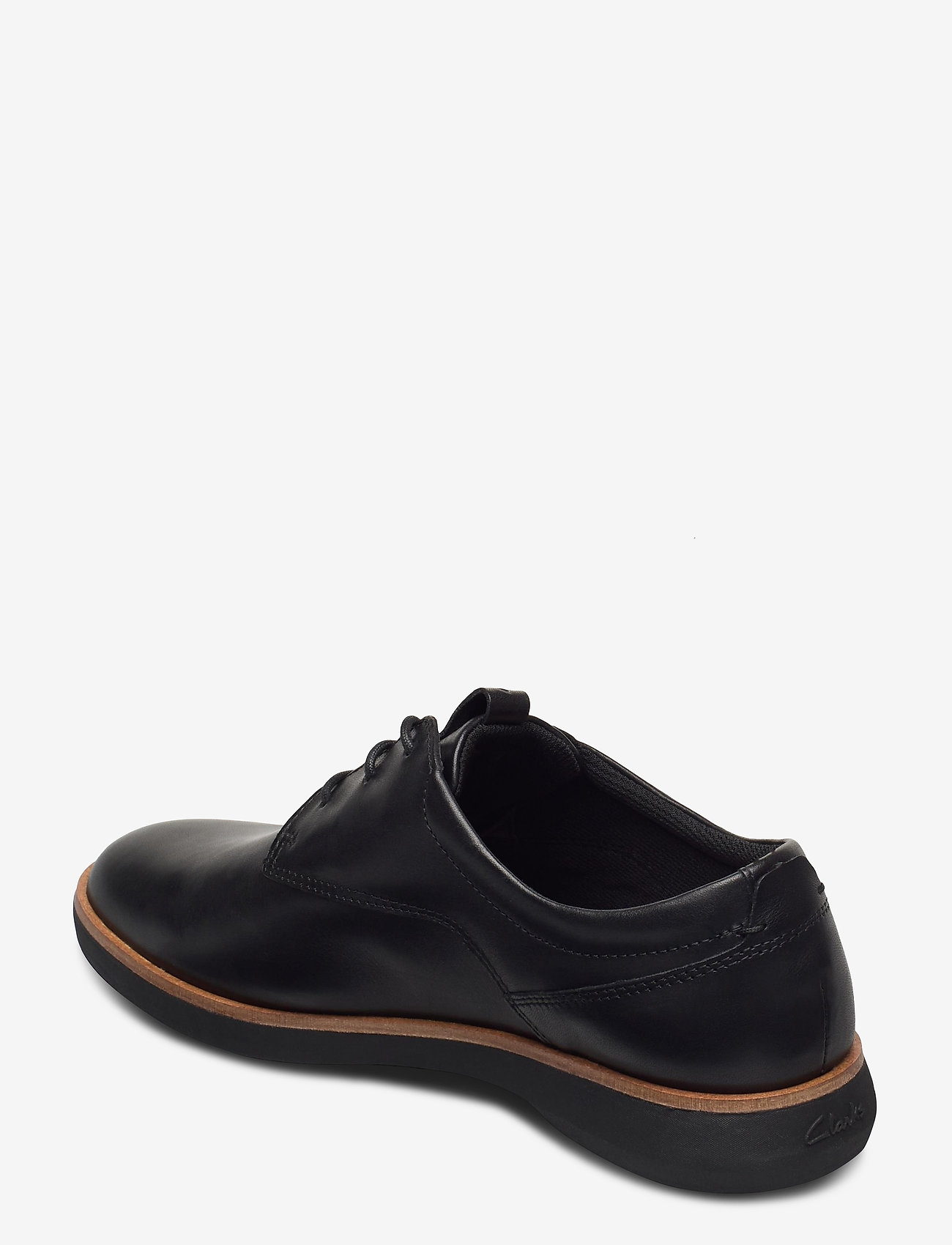 Clarks - Banwell Lace - black leather - 2