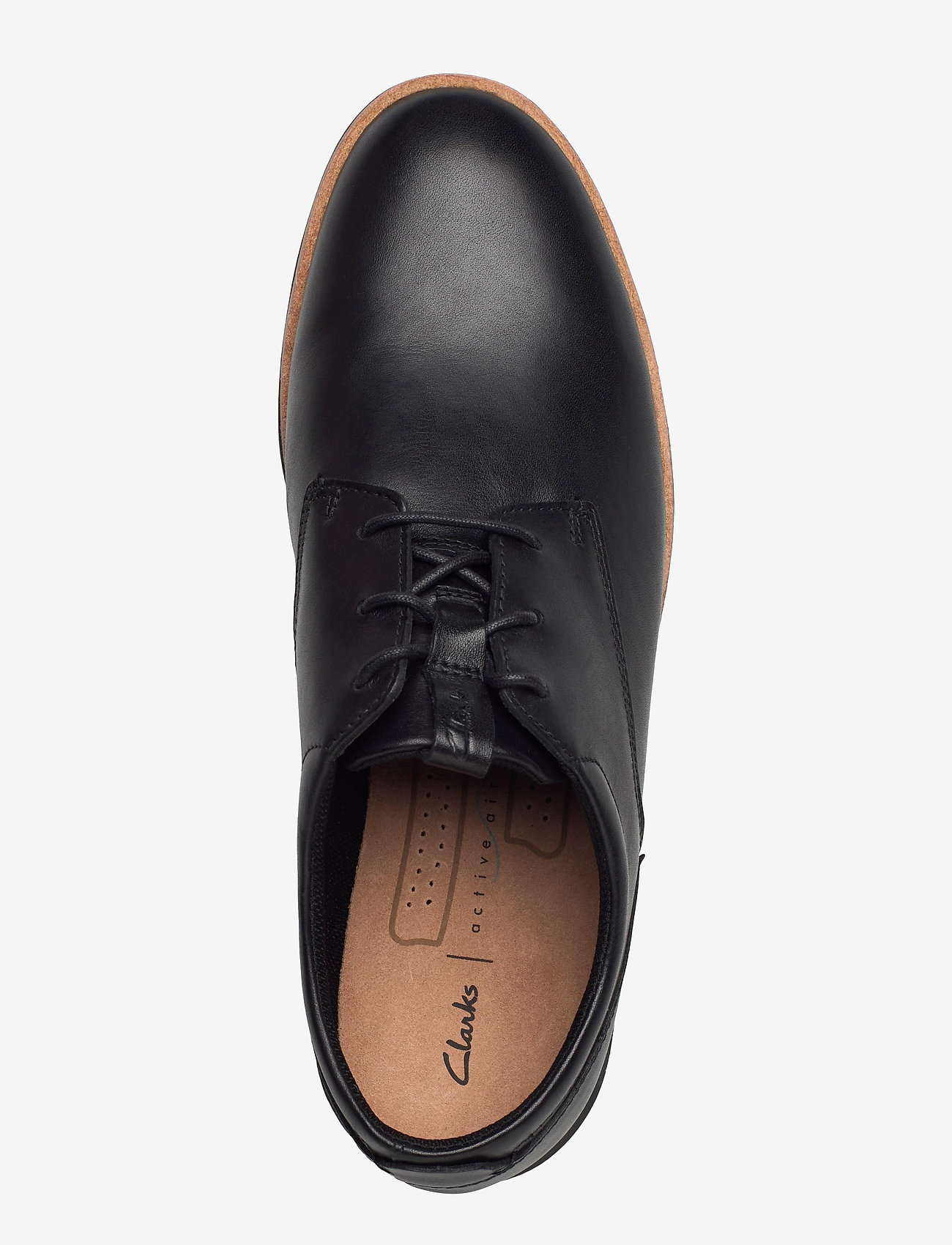 Clarks - Banwell Lace - black leather - 3