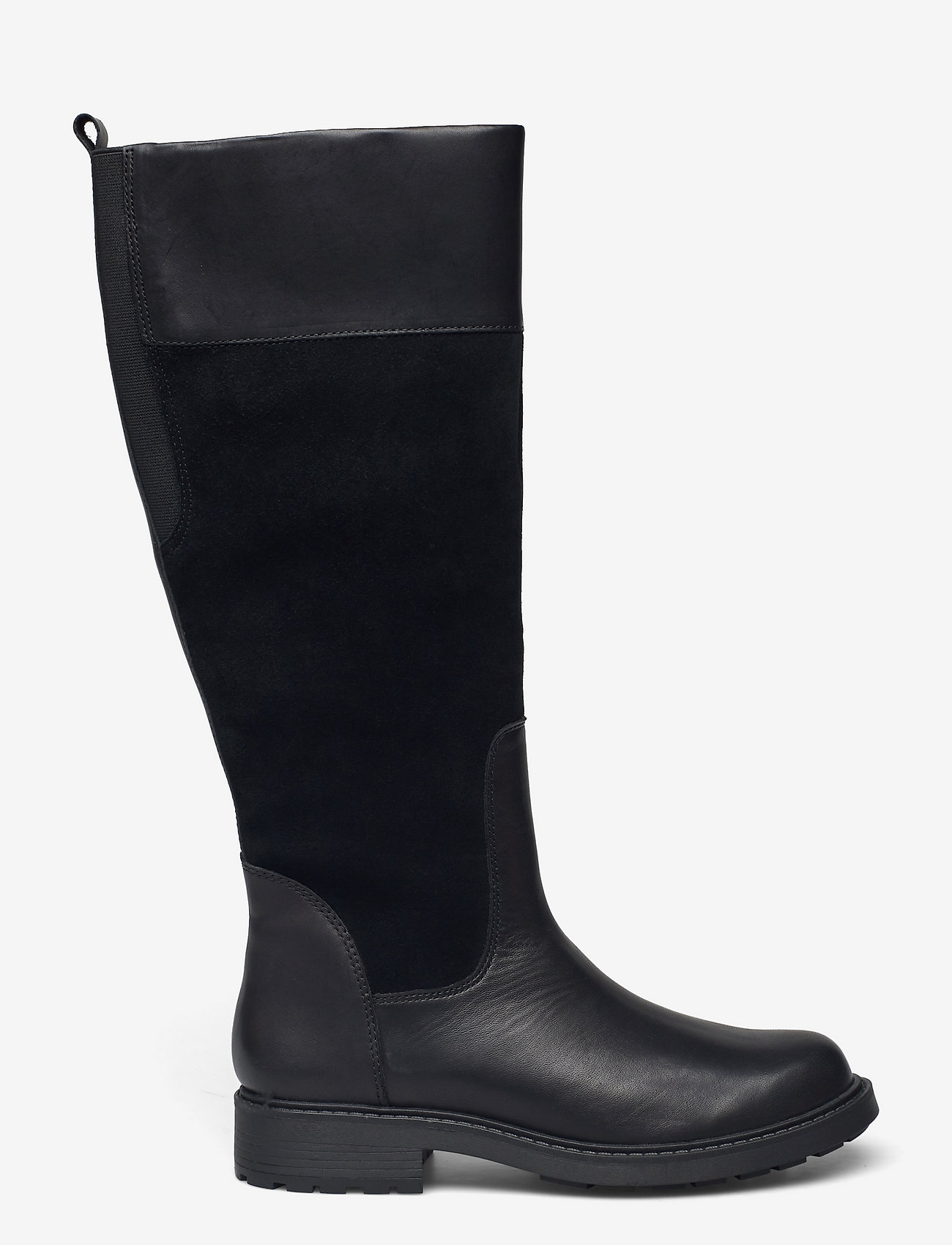 Clarks - Orinoco2 Hi - kniehohe stiefel - black wlined lea - 1