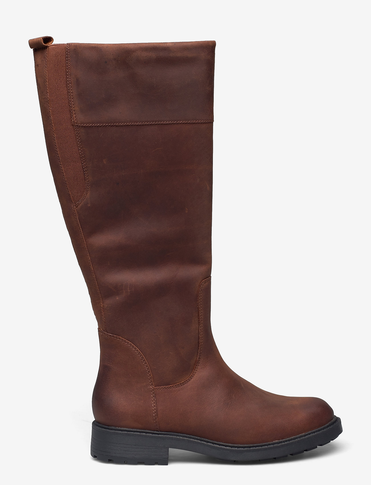Clarks - Orinoco2 Hi - knee high boots - tan wlined lea - 1