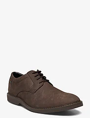 Clarks - AtticusLTLoGTX - laced shoes - dark brown nubuck - 0