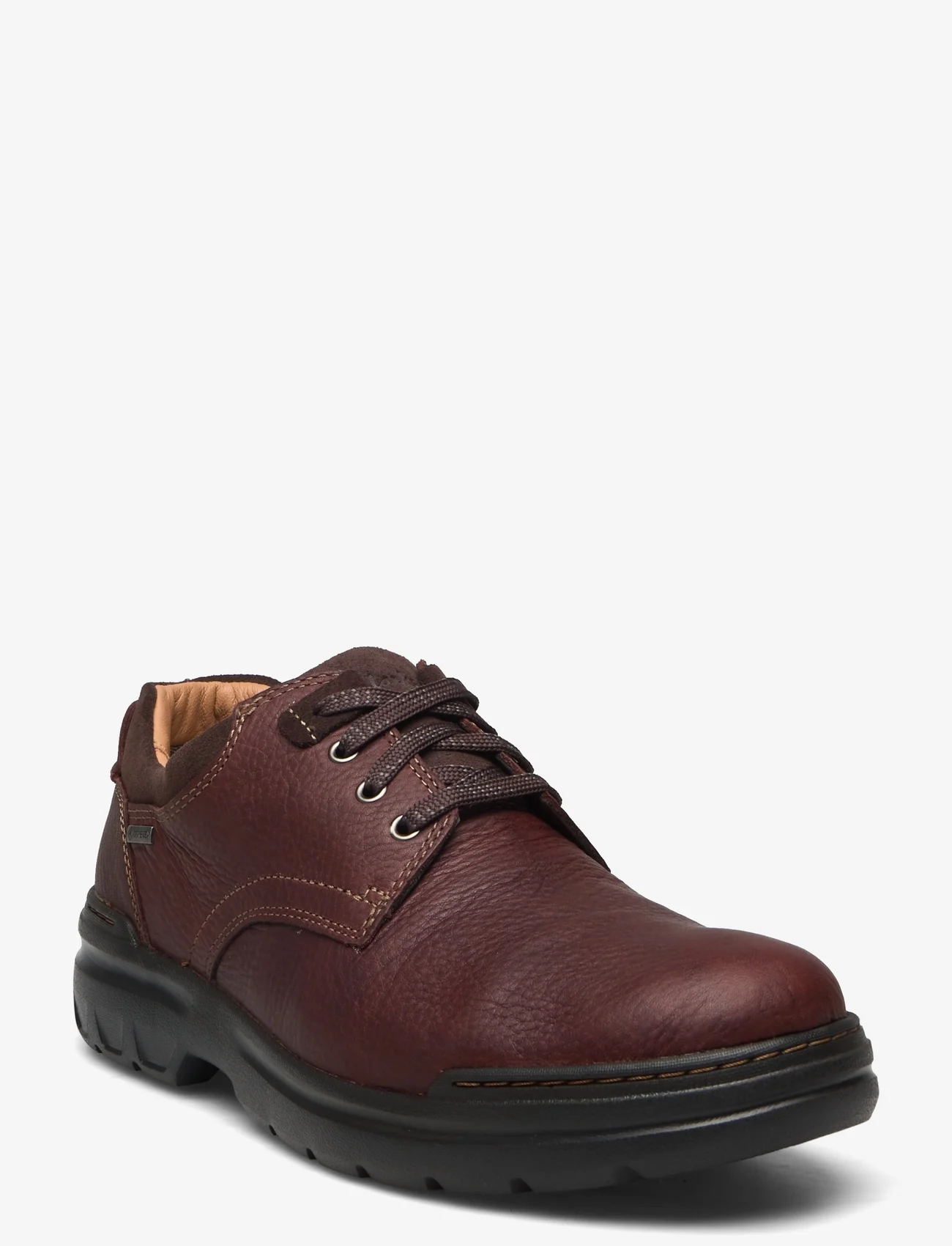 Clarks - Rockie2 LoGTX - laced shoes - mahogany leather - 0
