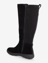Clarks - Caroline Style - knee high boots - black sde - 2