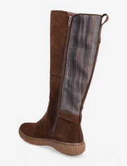 Clarks - Caroline Style - knee high boots - dark brown suede - 2