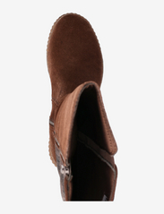 Clarks - Caroline Style - knee high boots - dark brown suede - 3