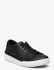 Clarks - CraftCup Walk - low top sneakers - black leather - 0