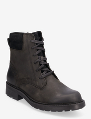 Clarks - Orinoco2 Spice - laced boots - black leather - 0