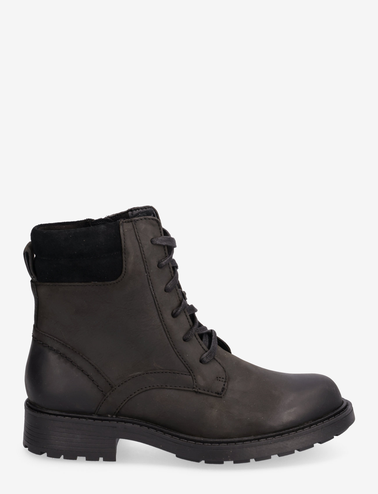 Clarks - Orinoco2 Spice - laced boots - black leather - 1