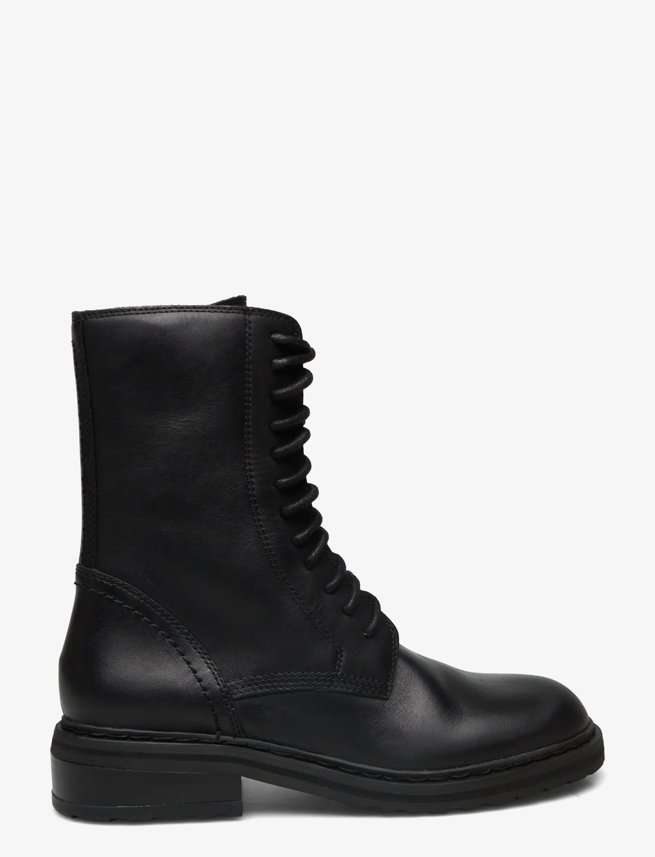 Clarks - Tilham Lace - laced boots - black leather - 1