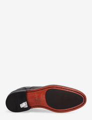 Clarks - Craftdean Cap - buty sznurowane - black leather - 4