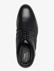 Clarks - Craftdean Lace - Šņorējamas kurpes - black leather - 3