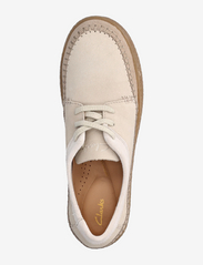 Clarks - Barleigh Weave - sportiska stila apavi ar pazeminātu potītes daļu - white combi - 3