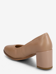 Clarks - Freva55 Court D - party wear at outlet prices - 5231 praline leather - 2