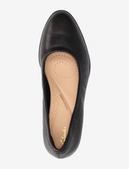 Clarks - Freva55 Court D - party wear at outlet prices - 1216 black leather - 3
