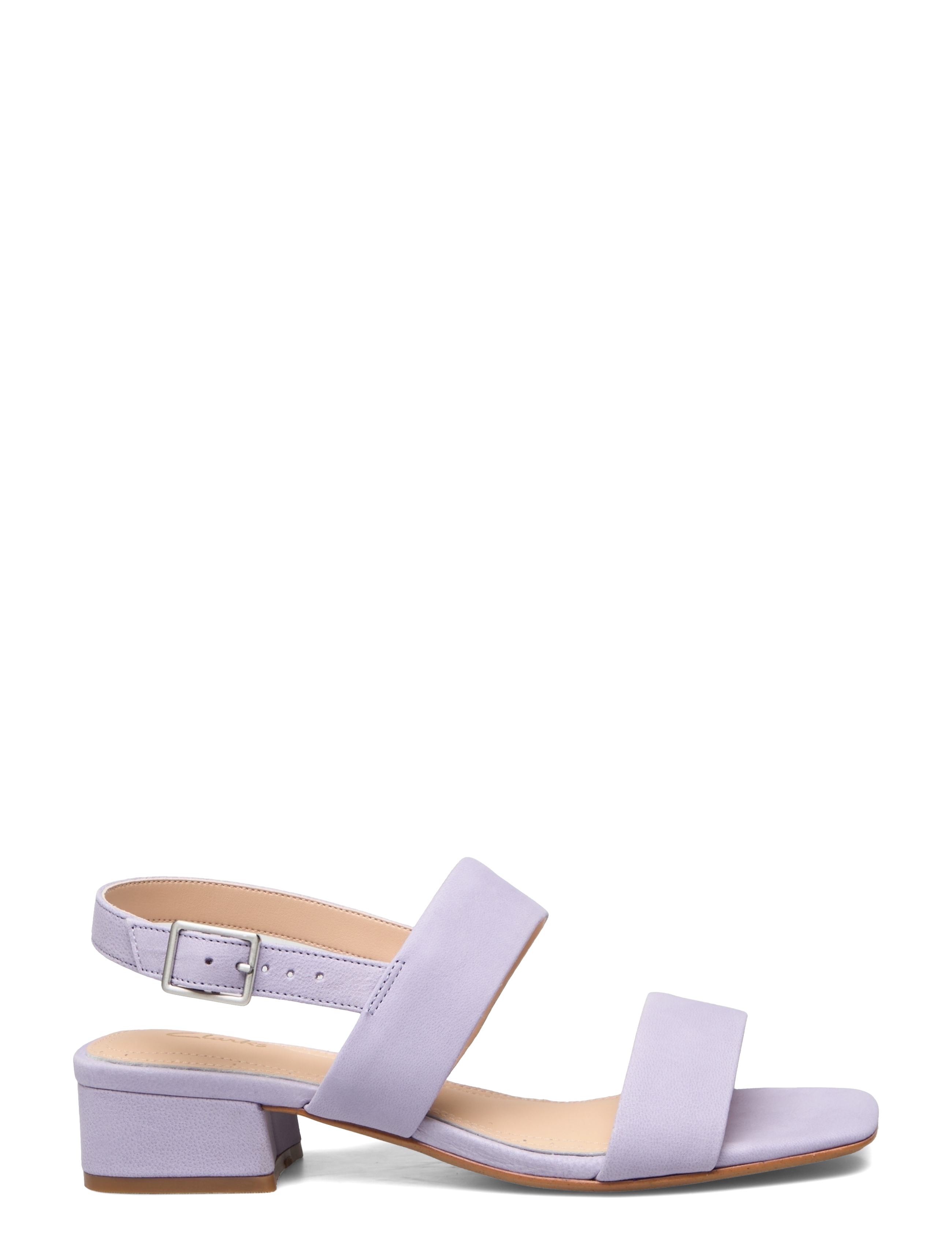 Clarks - Seren25 Strap - lilac nubuck - 1