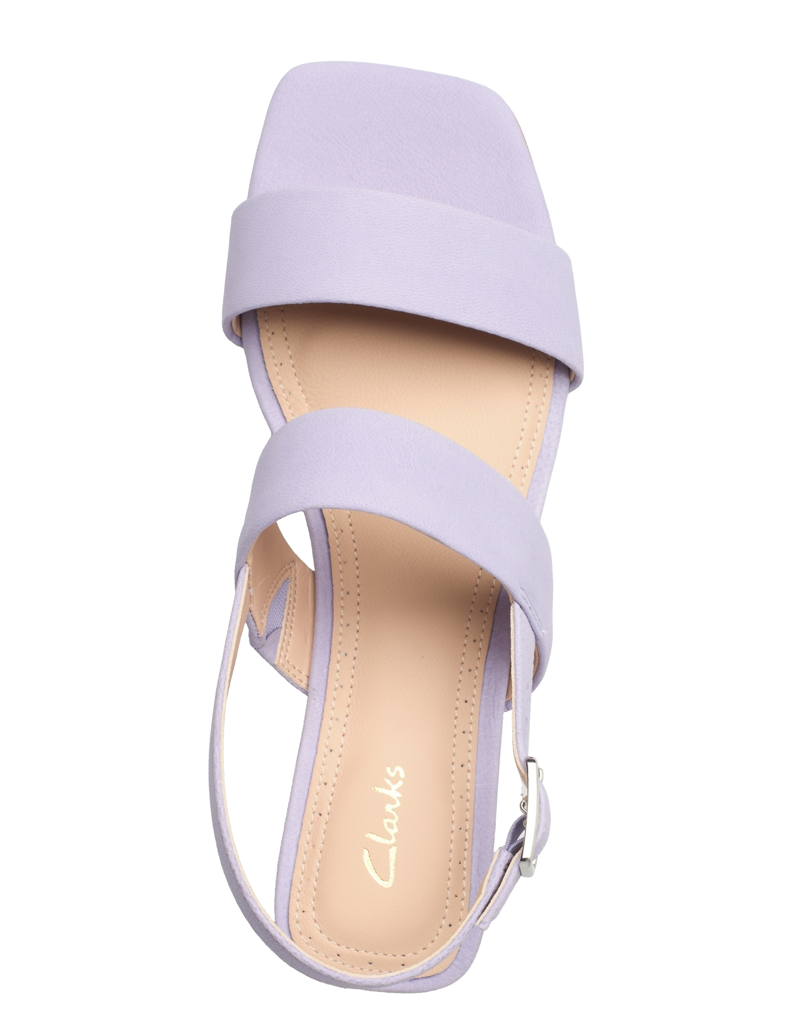 Clarks - Seren25 Strap - lilac nubuck - 3