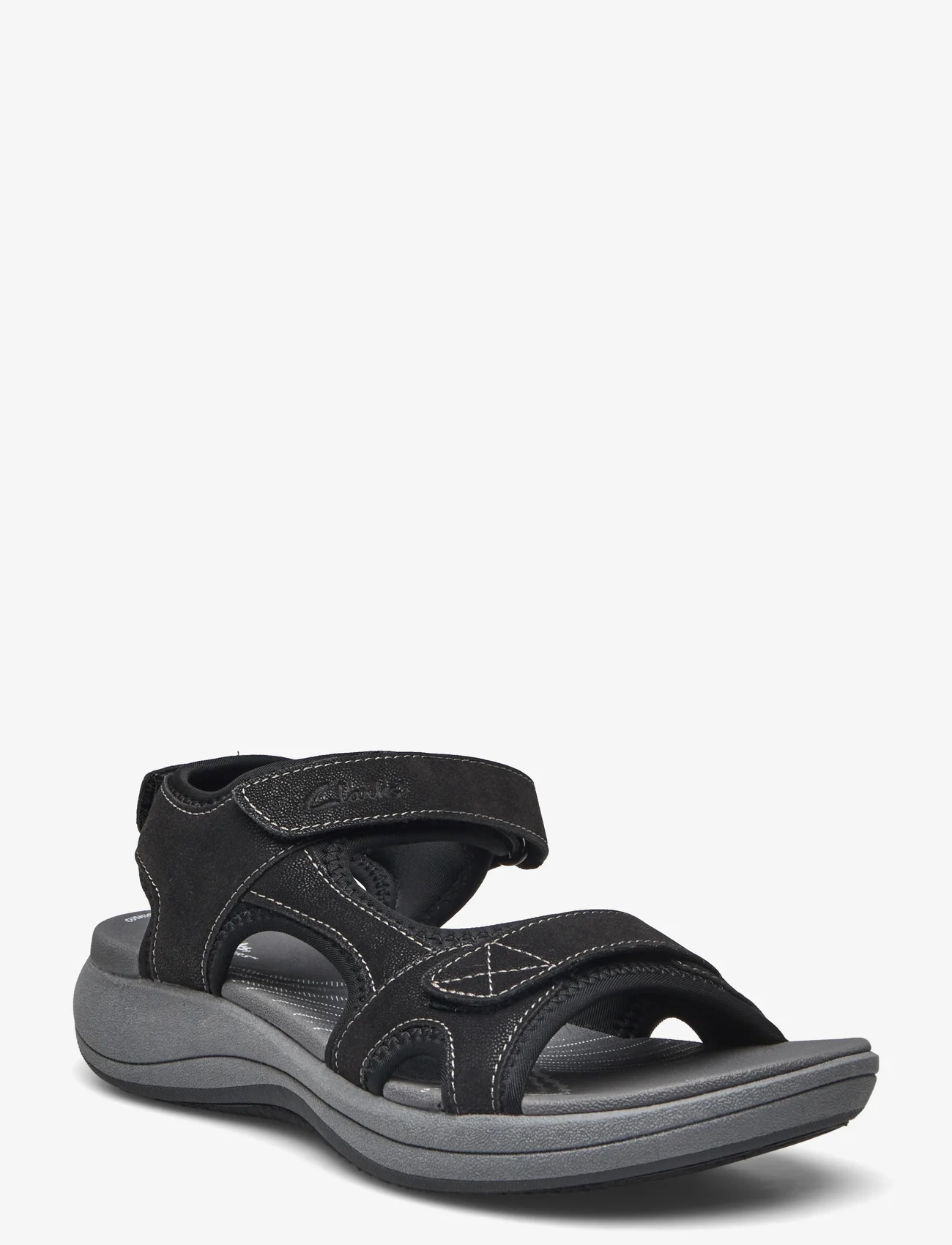 Clarks - Mira Bay D - flat sandals - 1001 black - 0