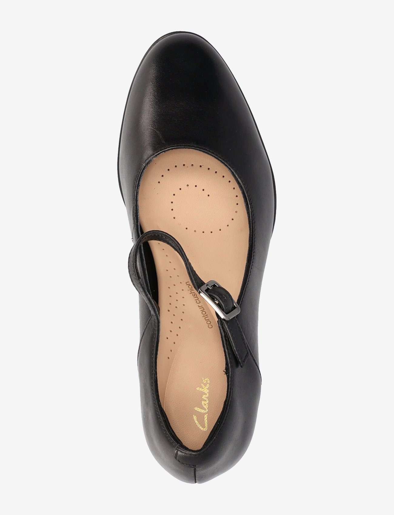 Clarks - Freva55 Strap D - black leather - 3