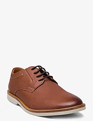 Clarks - Atticus LTLace G - laced shoes - 5234 dark tan lea - 0
