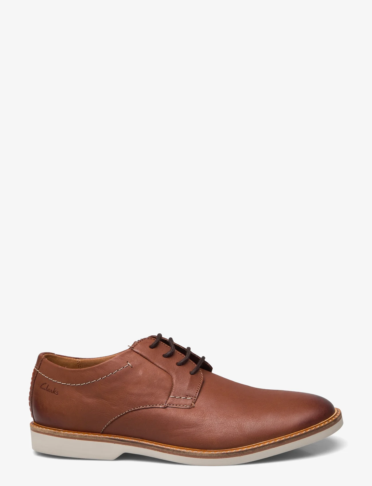 Clarks - Atticus LTLace G - laced shoes - 5234 dark tan lea - 1