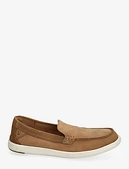 Clarks - Bratton Loafer G - spring shoes - 5236 dark tan nubuck - 1