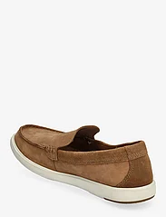 Clarks - Bratton Loafer G - spring shoes - 5236 dark tan nubuck - 2