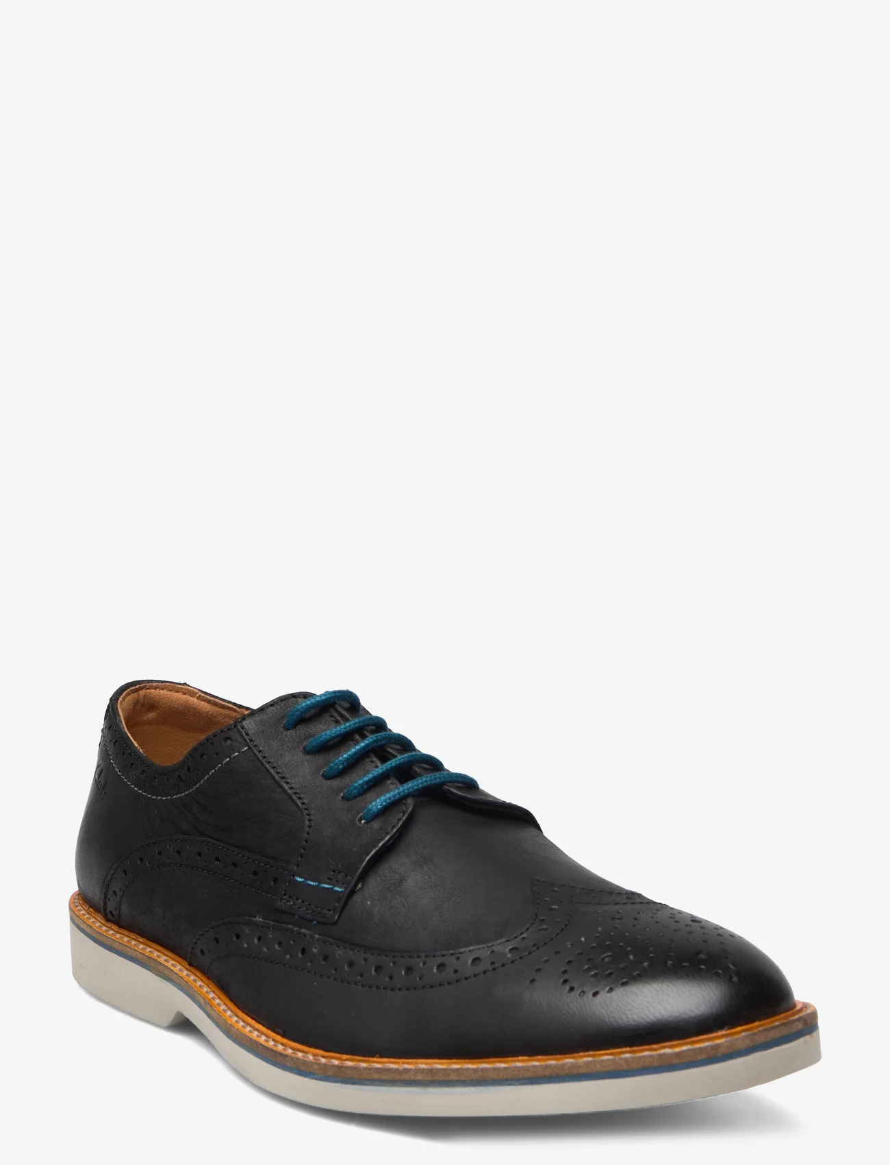 Clarks - AtticusLTLimit G - forårssko - 1216 black leather - 0